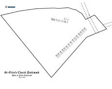 Packwood Plan New Graveyard Plan of New Packwood Graveyard